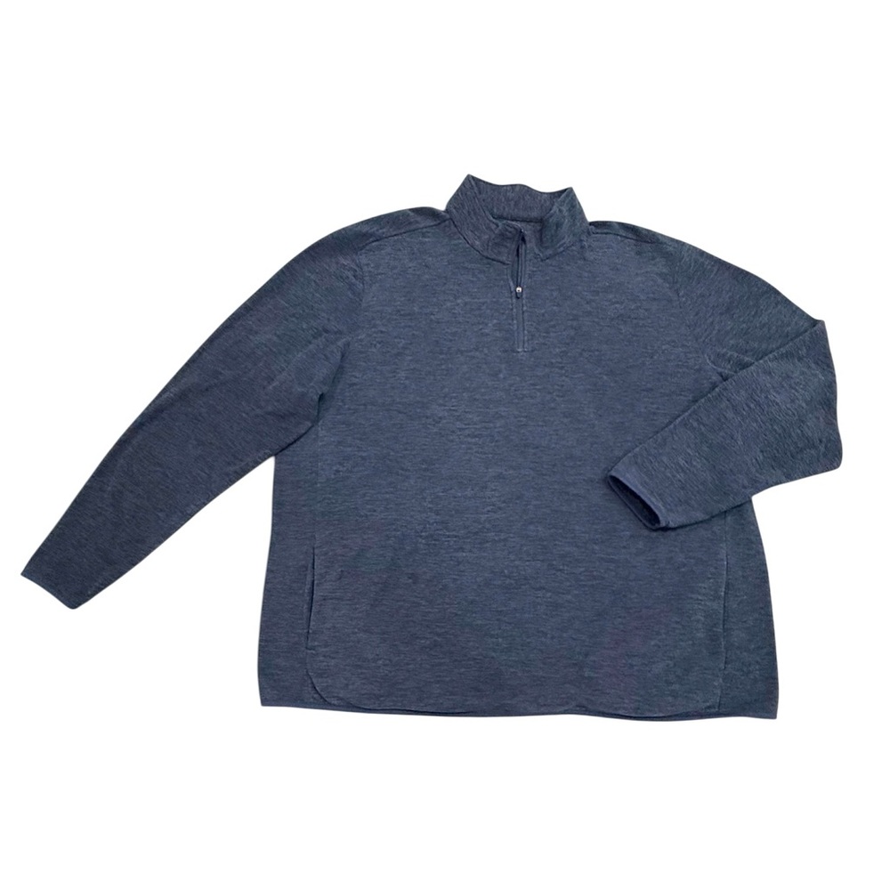 Blue Quarter Zip Pullover BCG Sweater 3X